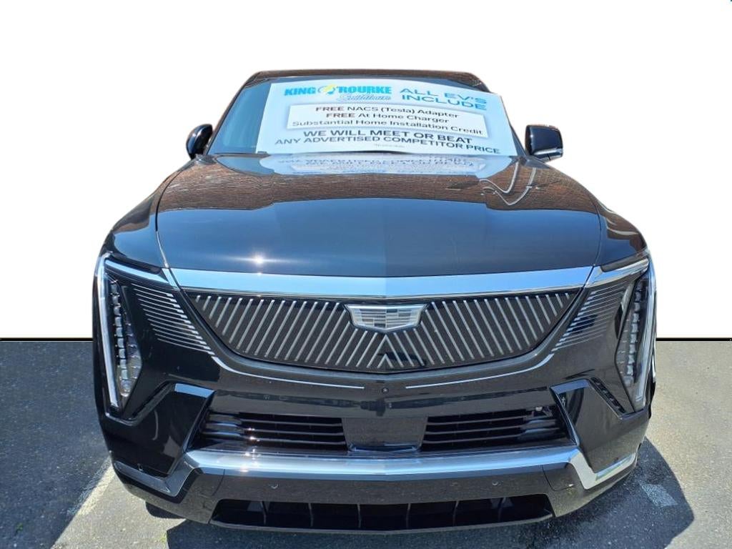 2025 Cadillac ESCALADE IQ Luxury 2 in Black Raven — front three-quarter view
